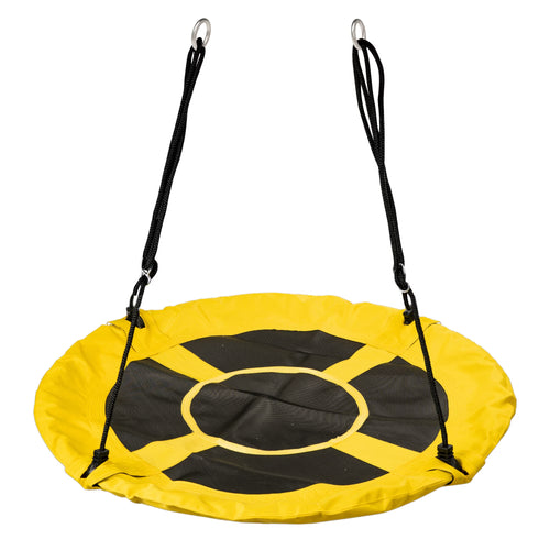 Saucer Swing, Adjustable Height Outdoor Swing for All Ages, by
